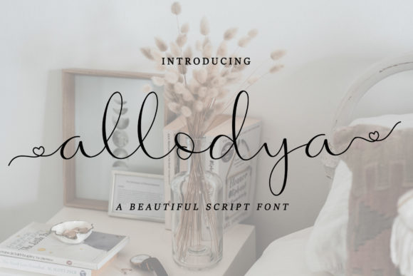 Allodya: A Delicate Handwritten Font for Web Design