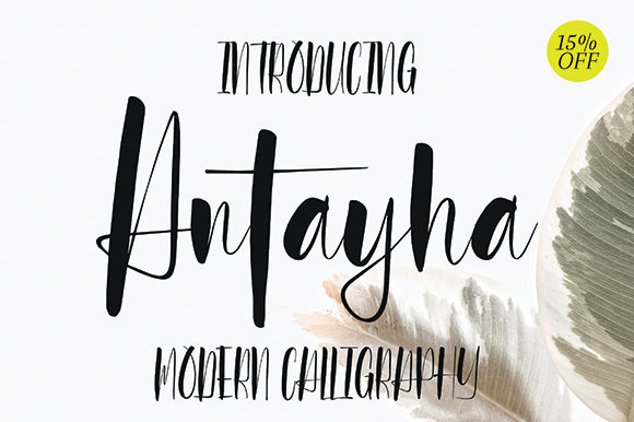Antayha: A Sweet Handwritten Font for Crafters