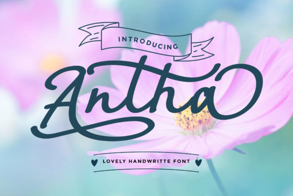 Antha: A Timeless Handwritten Font for Branding