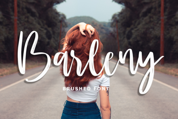 Barleny: A Flowing Script Font for Modern Web Design