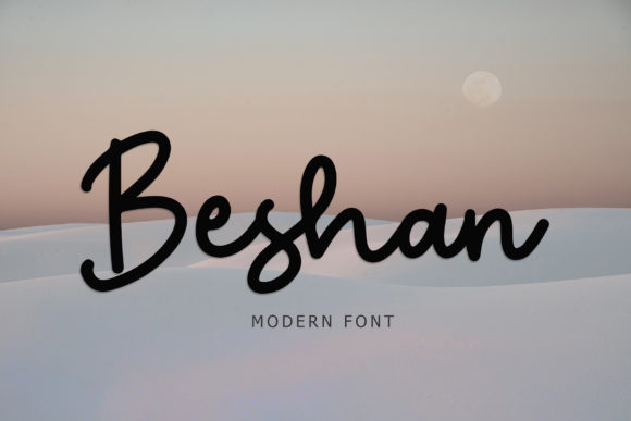 Beshan: A Modern Handwritten Font for Campaigns