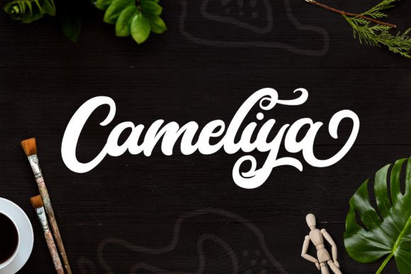 Cameliya: The Retro Script Font for Bold Marketing