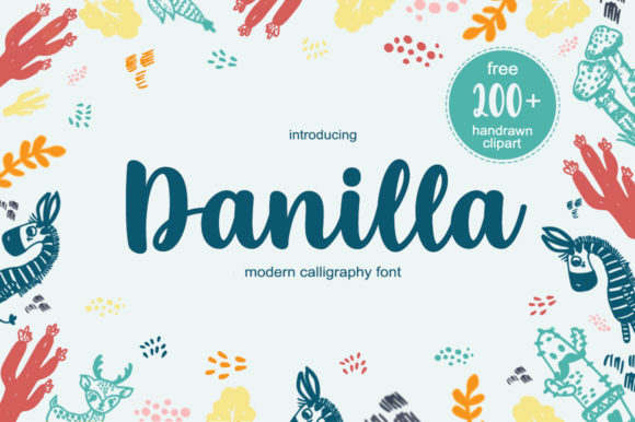 Danilla: The Handwritten Font for Modern Branding
