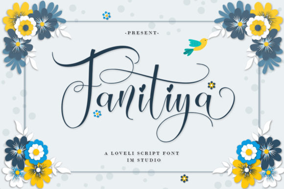 Fanitiya: The Elegant Script Font for Marketers