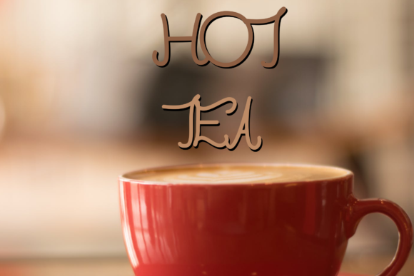 Hot Tea: A Handwritten Font for Marketers