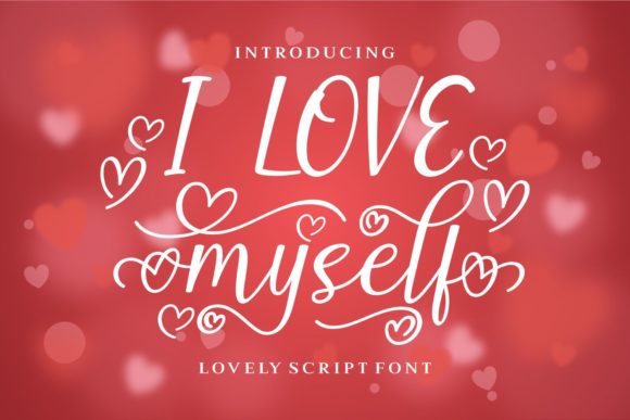 I Love Myself: A Charming Script Font for Makers
