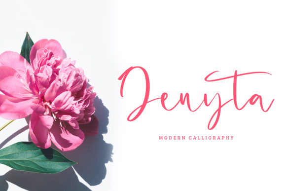 Jenyta: A Relaxed Handwritten Font for Modern Branding