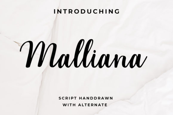 Malliana: A Premium Script Font for Modern Web Design