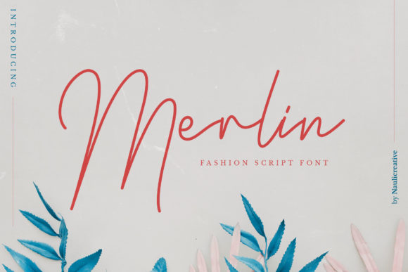 Merlin: An Elegant Handwritten Font for Crafters