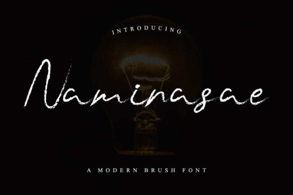 Naminasae: A Beautiful Handwritten Font for Your Brand