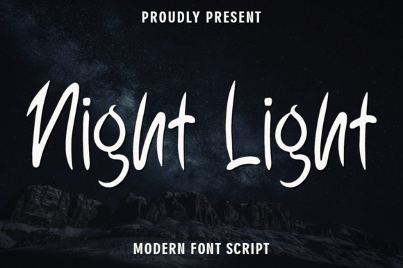 Night Light: A Versatile Handwritten Font for Branding