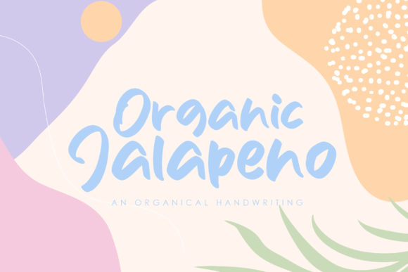 Organic Jalapeno: The Bold Handwritten Font for Campaigns