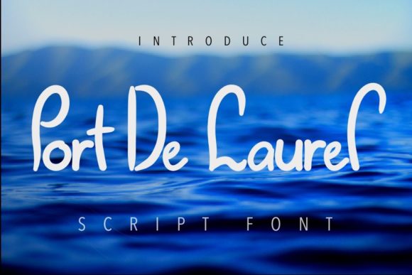 Port De Laurel: A Premium Script Font for Web Design