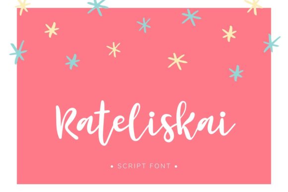 Rateliskai: A Modern Handwritten Font for Your Brand
