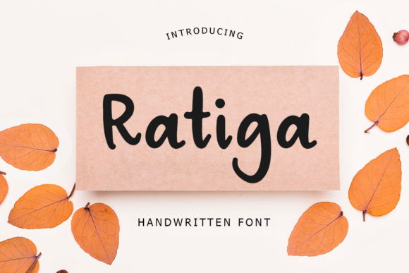 Ratiga: A Versatile Handwritten Font for Branding