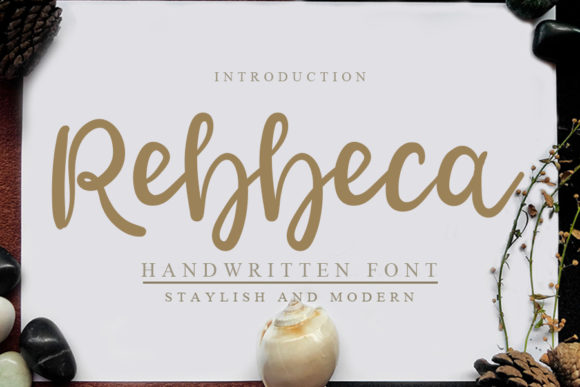 Rebbeca: A Timeless Handwritten Font for Makers