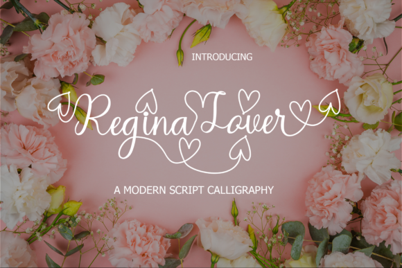 Regina Lover: A Charming Script Font for Editorial Design