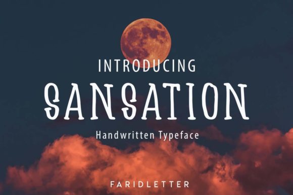 Sansation: A Premium Handwritten Font for Modern Branding