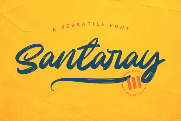 Santaray: A Timeless Handwritten Font for Editorial Design