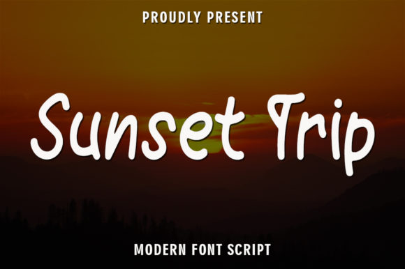 Sunset Trip: The Handwritten Font for Your Brand