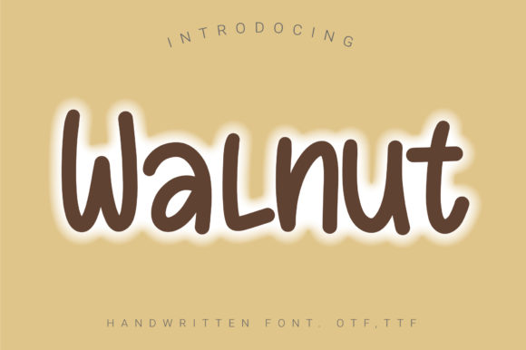 Walnut: The Handwritten Font for Engaging Brand Content