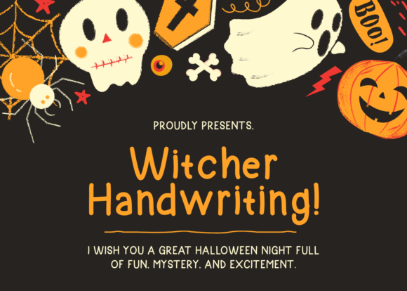 Witcher Handwriting: A Premium Script Font for Branding